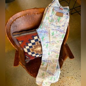 Vintage desert print Wrangler Jeans 🌵🏜️